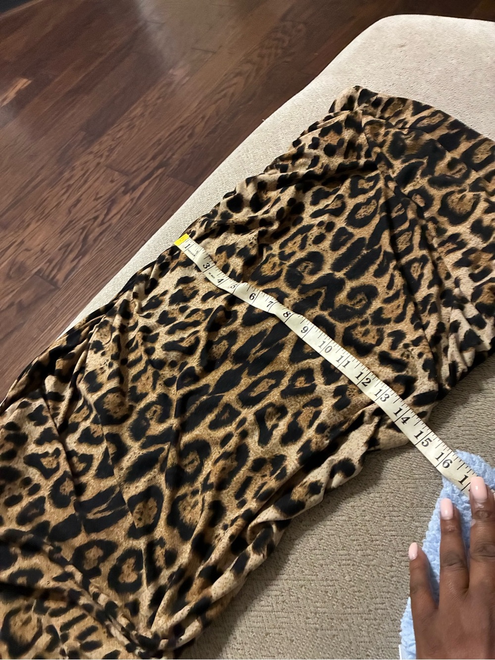 Leopard Print Skirt - Picture 3 of 4